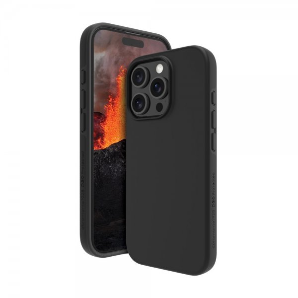 dbramante1928 iPhone 16 Pro Cover Iceland Ultra D3O MagSafe Sort