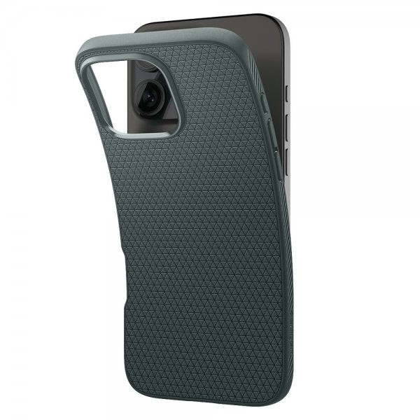 Spigen iPhone 16 Pro Cover Liquid Air Abyss Green