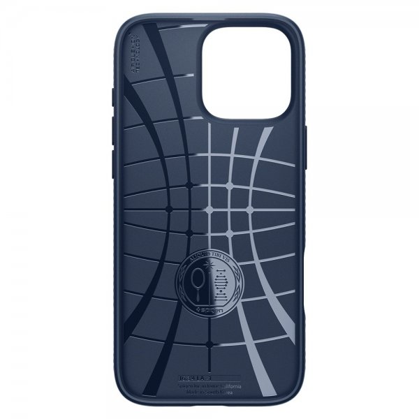 Spigen iPhone 16 Pro Cover Liquid Air Navy Blue