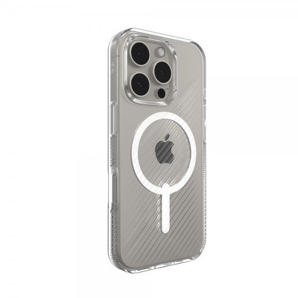 ZAGG iPhone 16 Pro Cover Luxe Snap Transparent