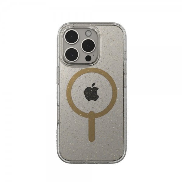 ZAGG iPhone 16 Pro Cover Milan Snap Guld Glitter