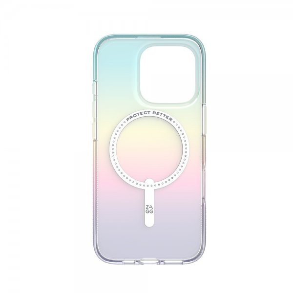 ZAGG iPhone 16 Pro Cover Milan Snap Iridescent