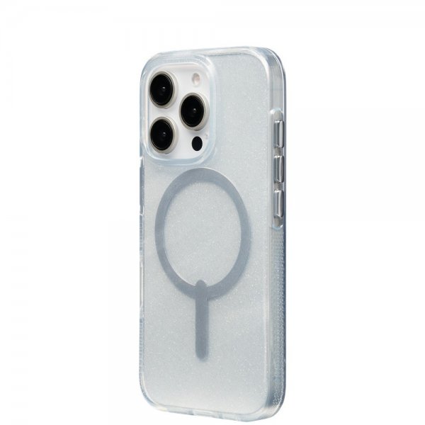 ZAGG iPhone 16 Pro Cover Milan Snap Swirl Glitter
