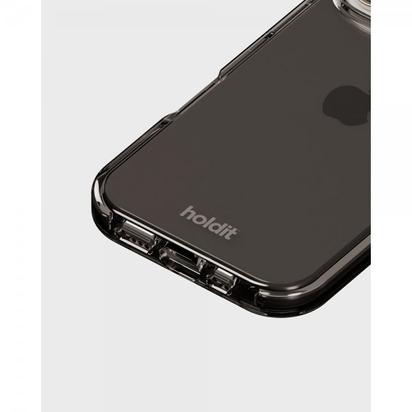 holdit iPhone 16 Pro Cover Seethru Sort