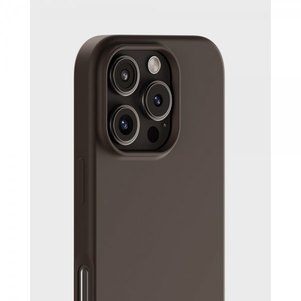 holdit iPhone 16 Pro Cover Silikone Chocolate