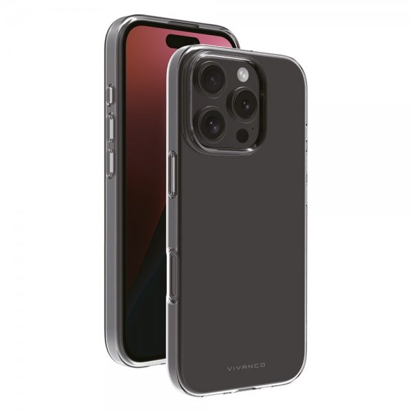 Vivanco iPhone 16 Pro Cover Super Slim Transparent