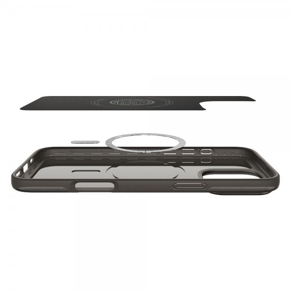 Spigen iPhone 16 Pro Cover Thin Fit MagFit Gunmetal