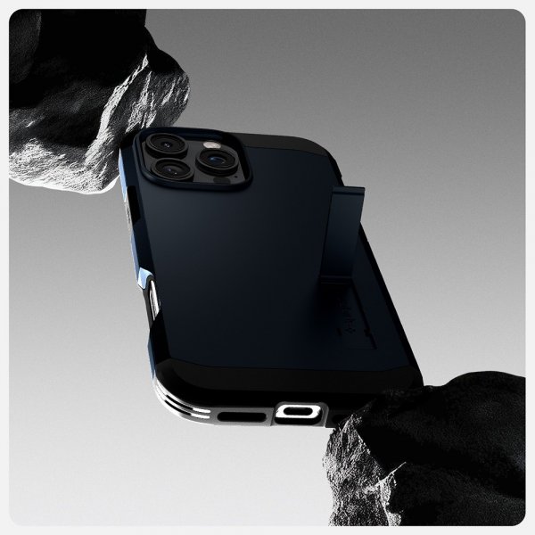 Spigen iPhone 16 Pro Cover Tough Armor MagFit Metal Slate