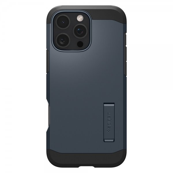 Spigen iPhone 16 Pro Cover Tough Armor MagFit Metal Slate