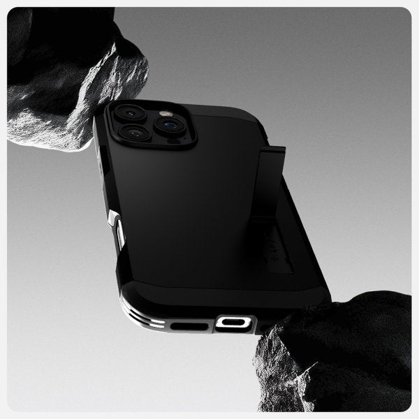 Spigen iPhone 16 Pro Cover Tough Armor MagFit Sort