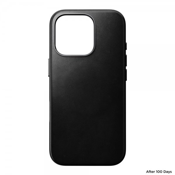 Nomad iPhone 16 Pro Cover Traditional Leather Case Horween Sort