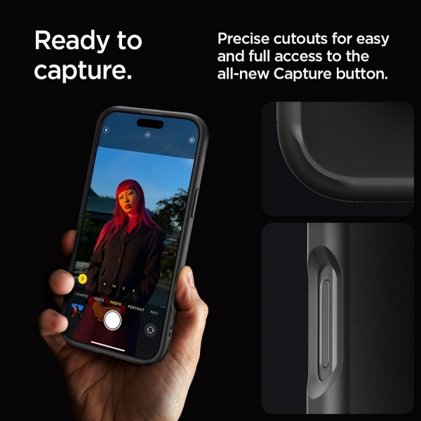 Spigen iPhone 16 Pro Cover Ultra Hybrid Frost Black