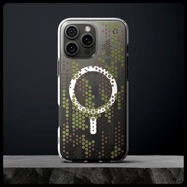 Spigen iPhone 16 Pro Cover Ultra Hybrid MagFit Digital Camo
