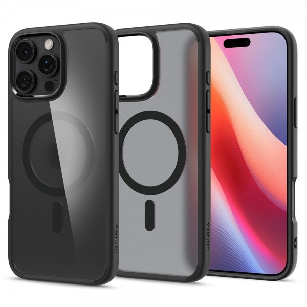 Spigen iPhone 16 Pro Cover Ultra Hybrid MagFit Frost Black