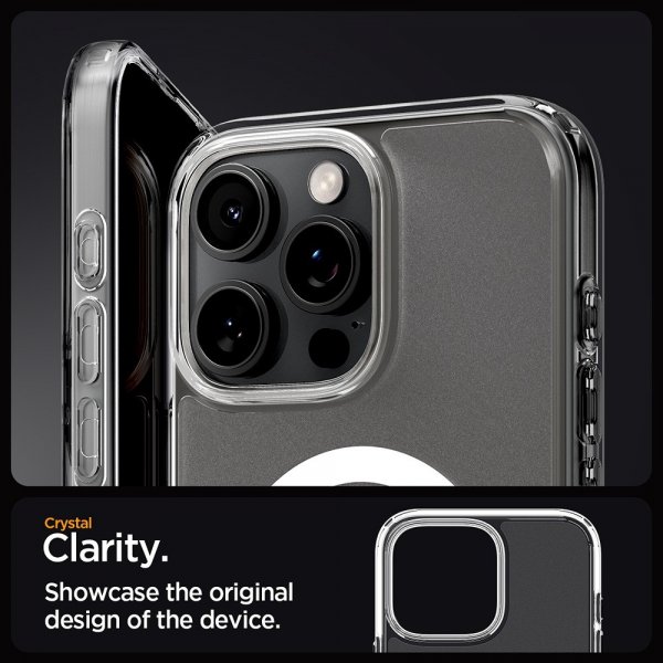 Spigen iPhone 16 Pro Cover Ultra Hybrid MagFit Frost Clear