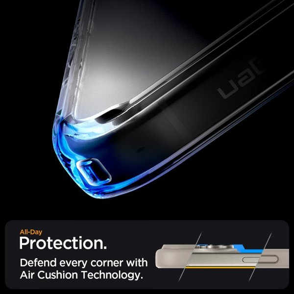 Spigen iPhone 16 Pro Cover Ultra Hybrid MagFit Frost Natural Titanium