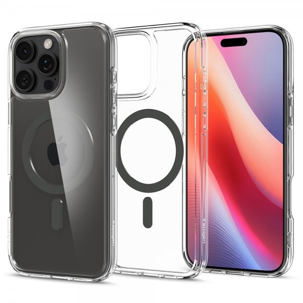 Spigen iPhone 16 Pro Cover Ultra Hybrid MagFit Graphite