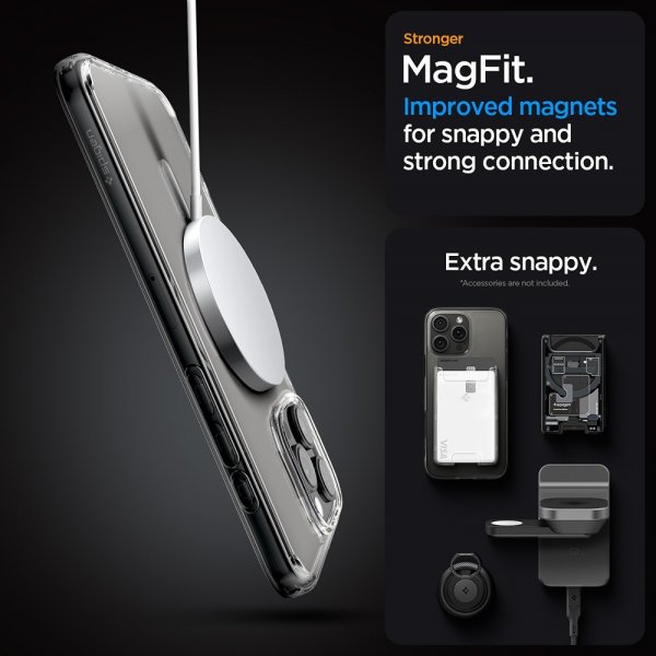 Spigen iPhone 16 Pro Cover Ultra Hybrid MagFit Guld