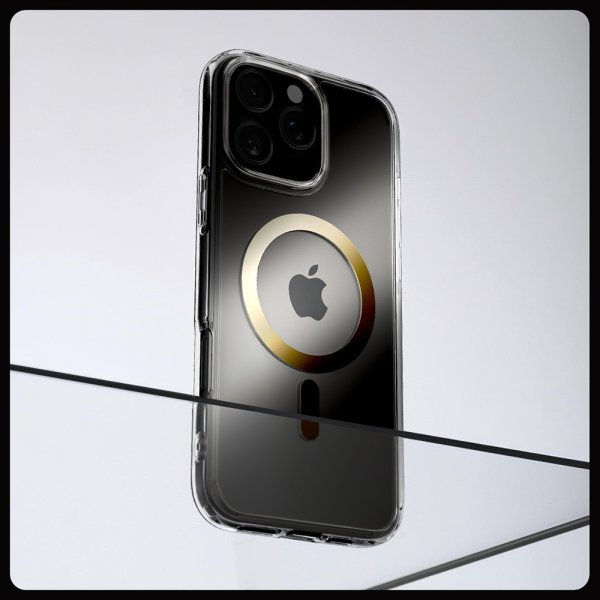 Spigen iPhone 16 Pro Cover Ultra Hybrid MagFit Guld