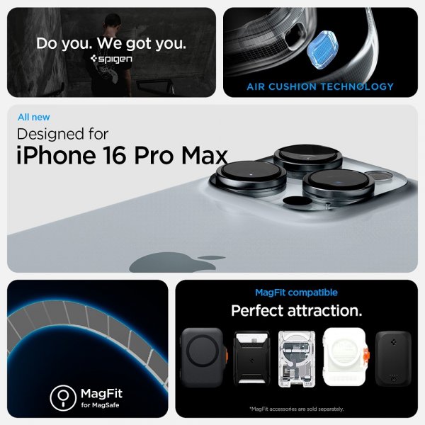 Spigen iPhone 16 Pro Cover Ultra Hybrid Neo One MagFit