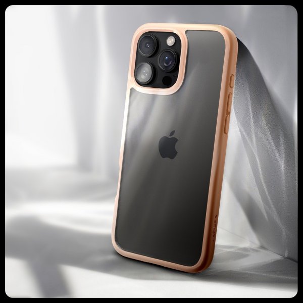 Spigen iPhone 16 Pro Cover Ultra Hybrid Rose Titanium