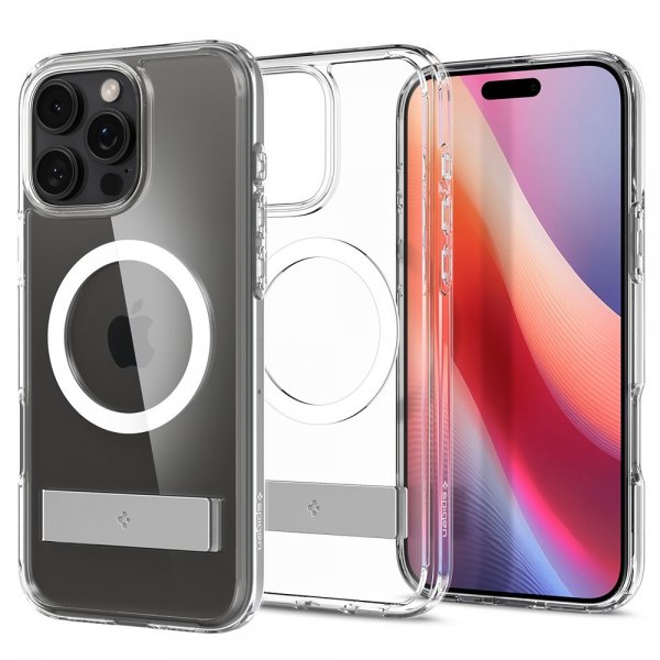 Spigen iPhone 16 Pro Cover Ultra Hybrid S MagFit Krystalklar