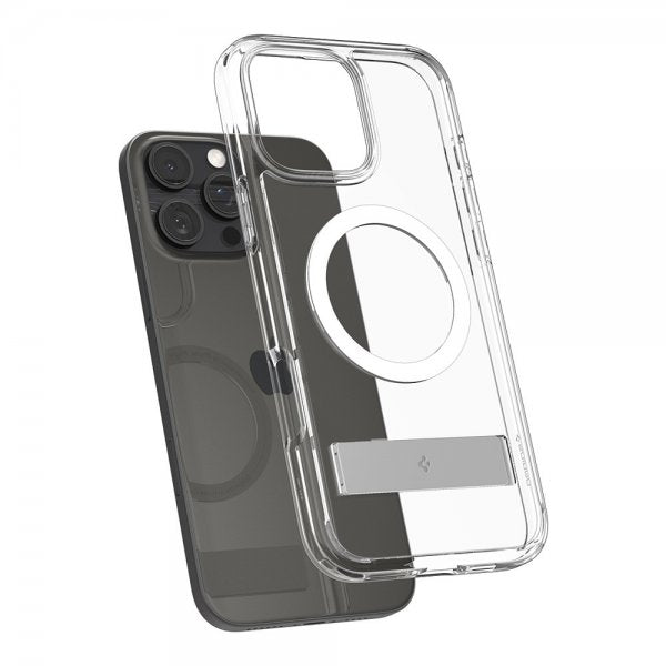 Spigen iPhone 16 Pro Cover Ultra Hybrid S MagFit Krystalklar