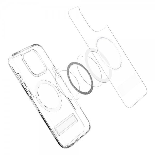 Spigen iPhone 16 Pro Cover Ultra Hybrid S MagFit Krystalklar
