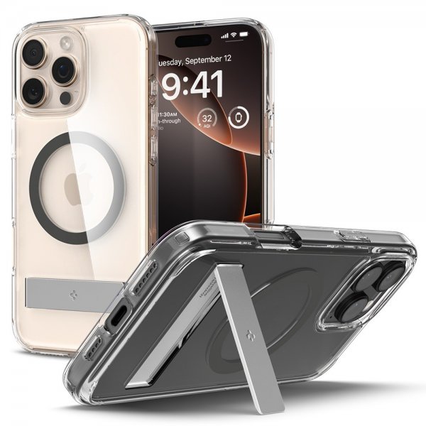 Spigen iPhone 16 Pro Cover Ultra Hybrid S MagFit Graphite