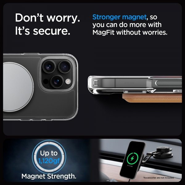Spigen iPhone 16 Pro Cover Ultra Hybrid S MagFit Graphite