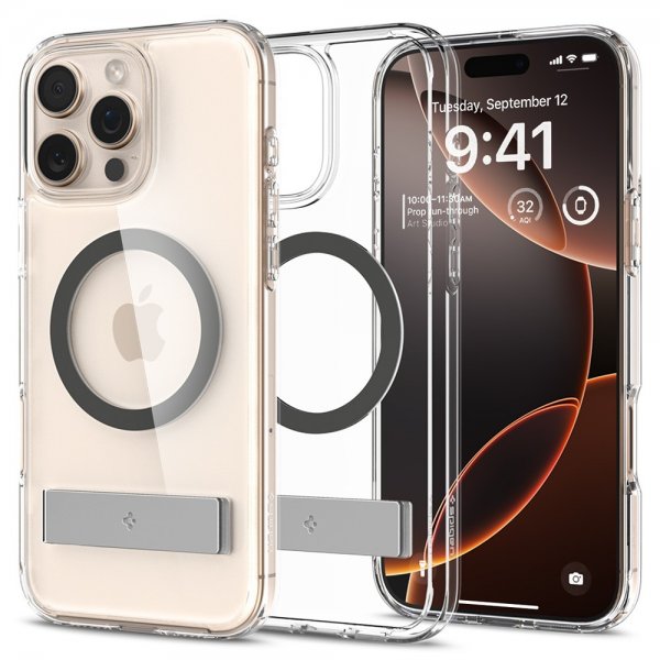 Spigen iPhone 16 Pro Cover Ultra Hybrid S MagFit Graphite