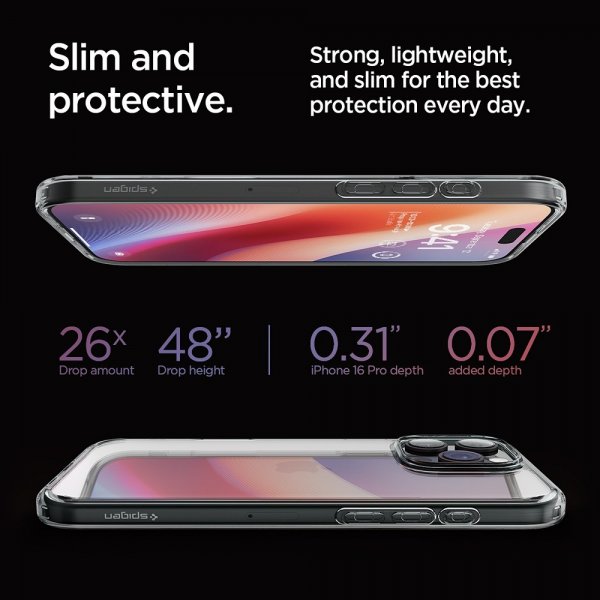 Spigen iPhone 16 Pro Cover Ultra Hybrid Space Crystal