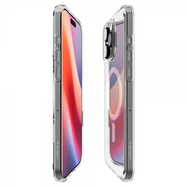 Spigen iPhone 16 Pro Cover Ultra Hybrid T MagFit Clear White
