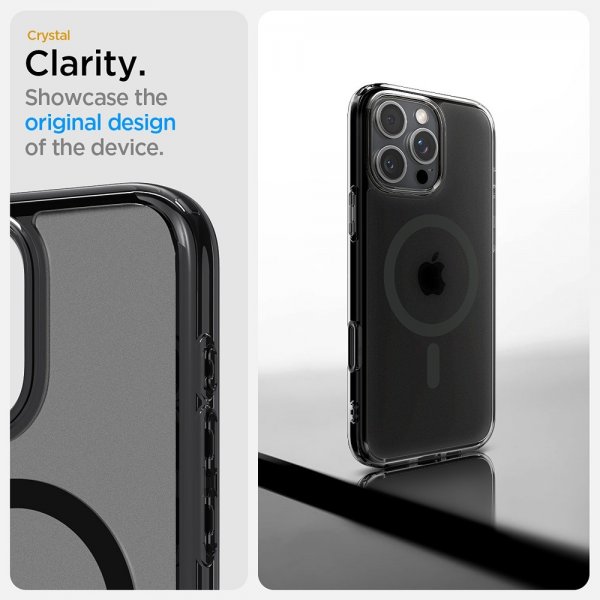 Spigen iPhone 16 Pro Cover Ultra Hybrid T MagFit Frost Black