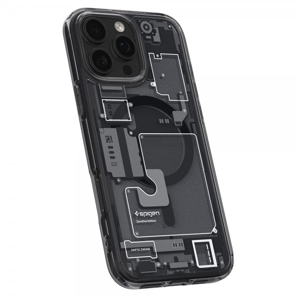Spigen iPhone 16 Pro Cover Ultra Hybrid Zero One MagFit Sort
