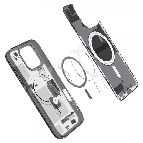 Spigen iPhone 16 Pro Cover Ultra Hybrid Zero One MagFit Sort