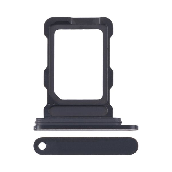iPhone 16 Pro/16 Pro Max Simkortsholder - Sort