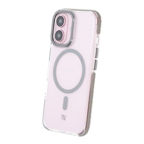 Rvelon iPhone 16 Cover TPU MagSafe Grå