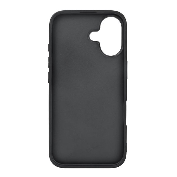 Buffalo iPhone 16 Cover Ægte læder MagSeries Sort
