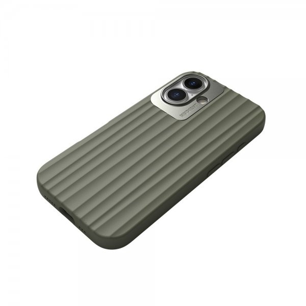 Nudient iPhone 16 Cover Bold MagSafe Olive Green