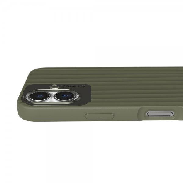 Nudient iPhone 16 Cover Bold MagSafe Olive Green