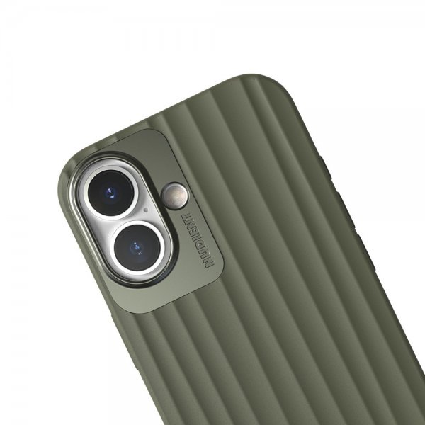Nudient iPhone 16 Cover Bold MagSafe Olive Green