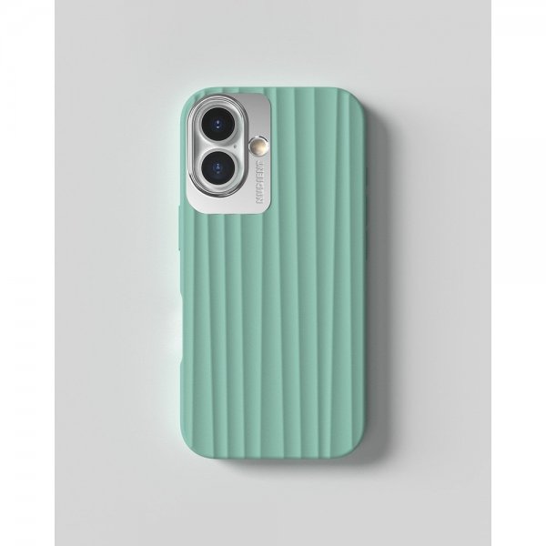 Nudient iPhone 16 Cover Bold MagSafe Opal Turquoise