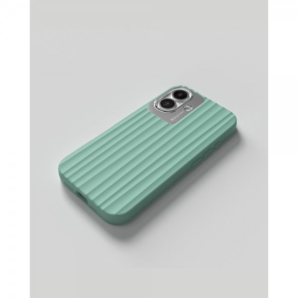 Nudient iPhone 16 Cover Bold MagSafe Opal Turquoise