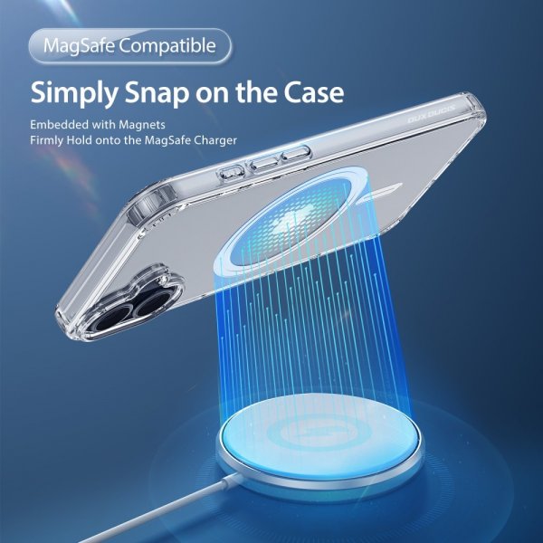 Dux Ducis iPhone 16 Cover Clin Series MagSafe Transparent