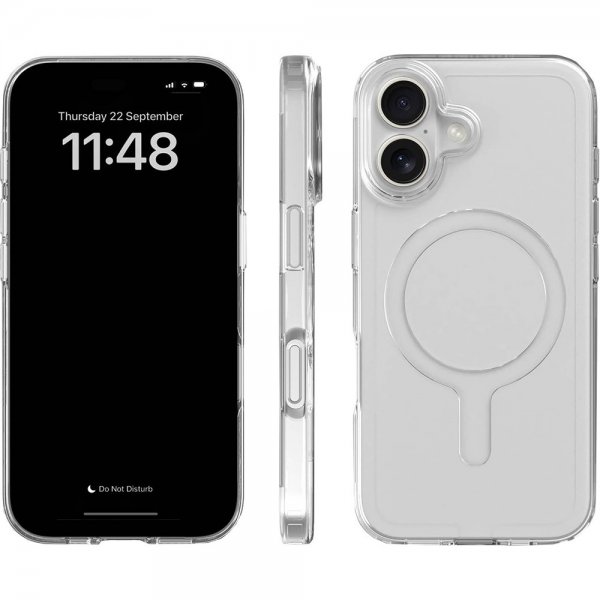 agood company iPhone 16 Cover CLRPRTCT Transparent