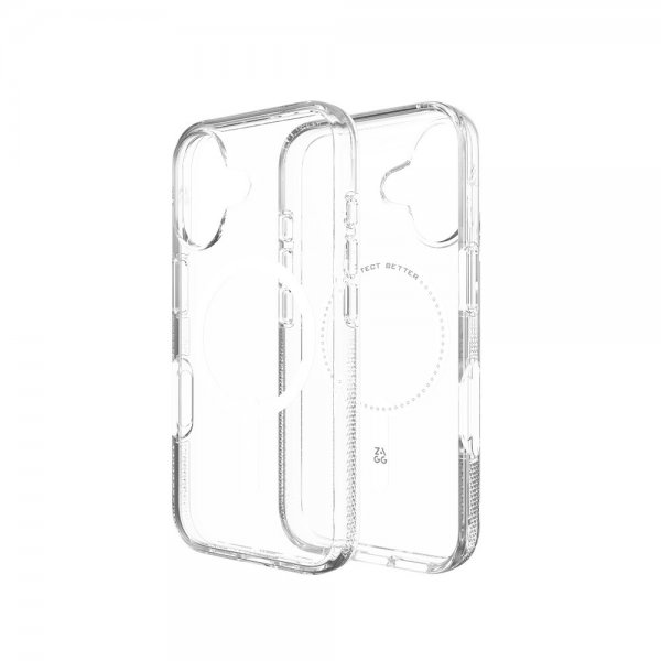 ZAGG iPhone 16 Cover Crystal Palace Snap Transparent
