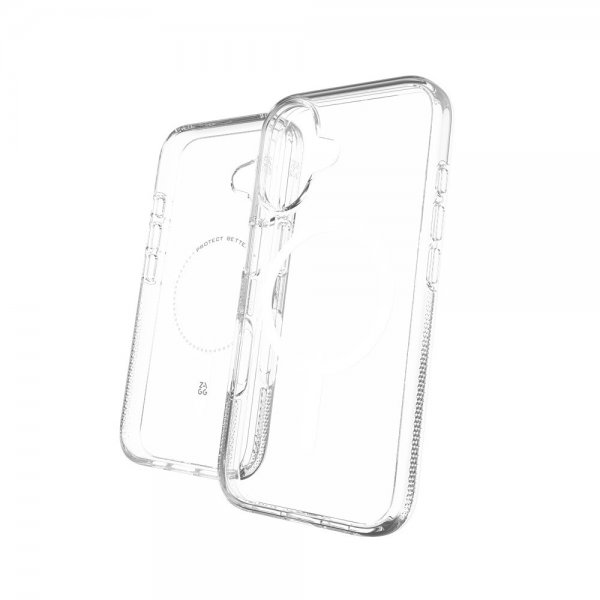 ZAGG iPhone 16 Cover Crystal Palace Snap Transparent