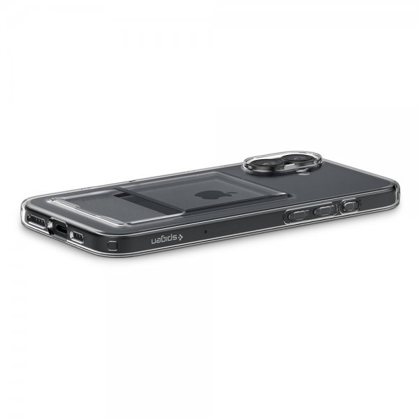 Spigen iPhone 16 Cover Crystal Slot Crystal Clear