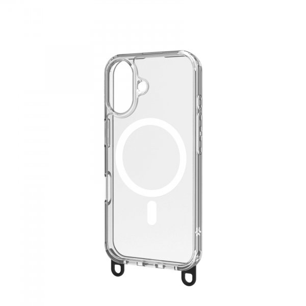 Celly iPhone 16 Cover Freedom Necklace MagSafe Transparent